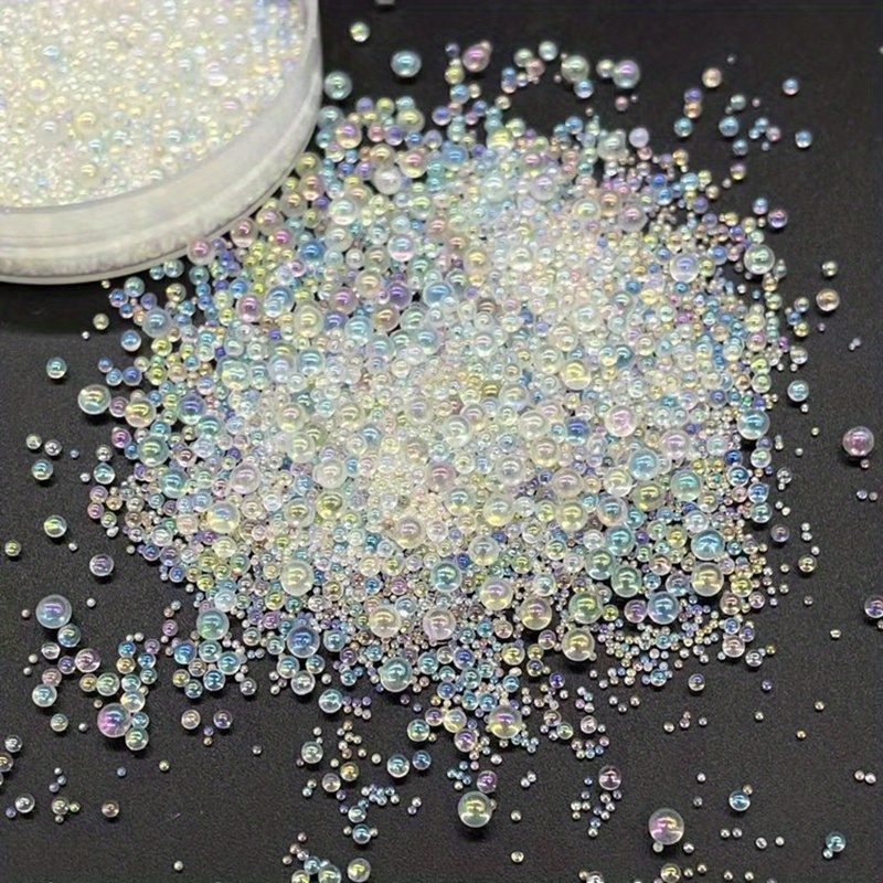 Crystal Translucent White Grout Glue Nano Glass Tiny Beads - Temu