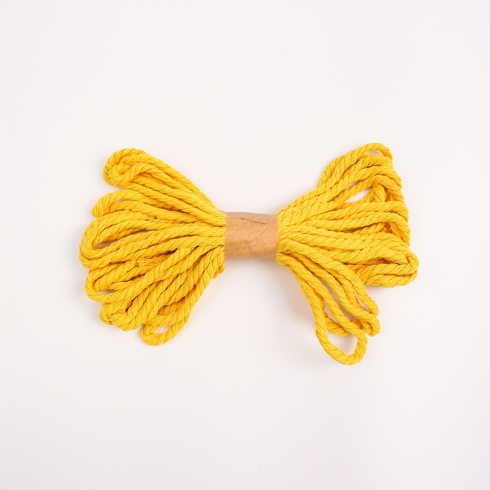 Diy Hand-woven Yellow Rope, Bundle Decorative Rope Tapestry Rope Tag Rope,  /5.47yd - Temu Bulgaria