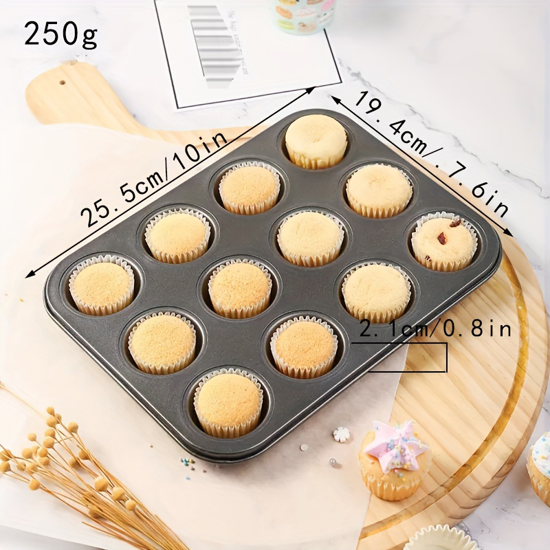 1pc Mini Muffin Pan 21 3x15 5 48 Cavity Mini Cupcake Mold - Temu