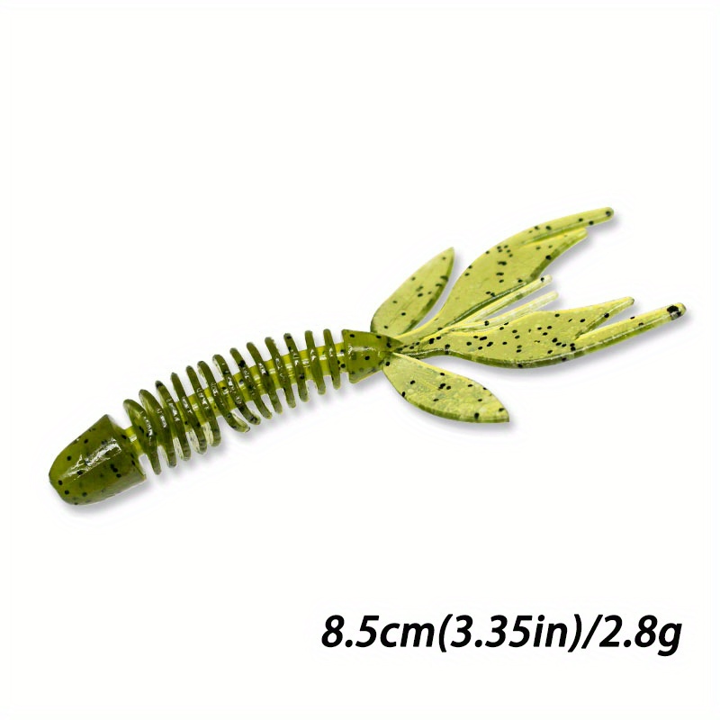 40mm/1.6in 100pcs Fishing Soft Lure Trout Worm Earthworm Bait Lifelike Fake  Blood Worm Grub Worm Soft Fishing Lure Baits Tackle Accessories