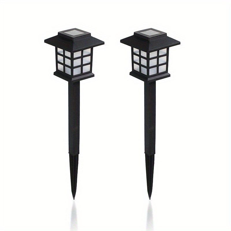 2 6 8 pack solar outdoor lights led solar lights outdoor waterproof solar walkway lights maintain 10 hours of lighting for your garden landscape path yard patio driveway