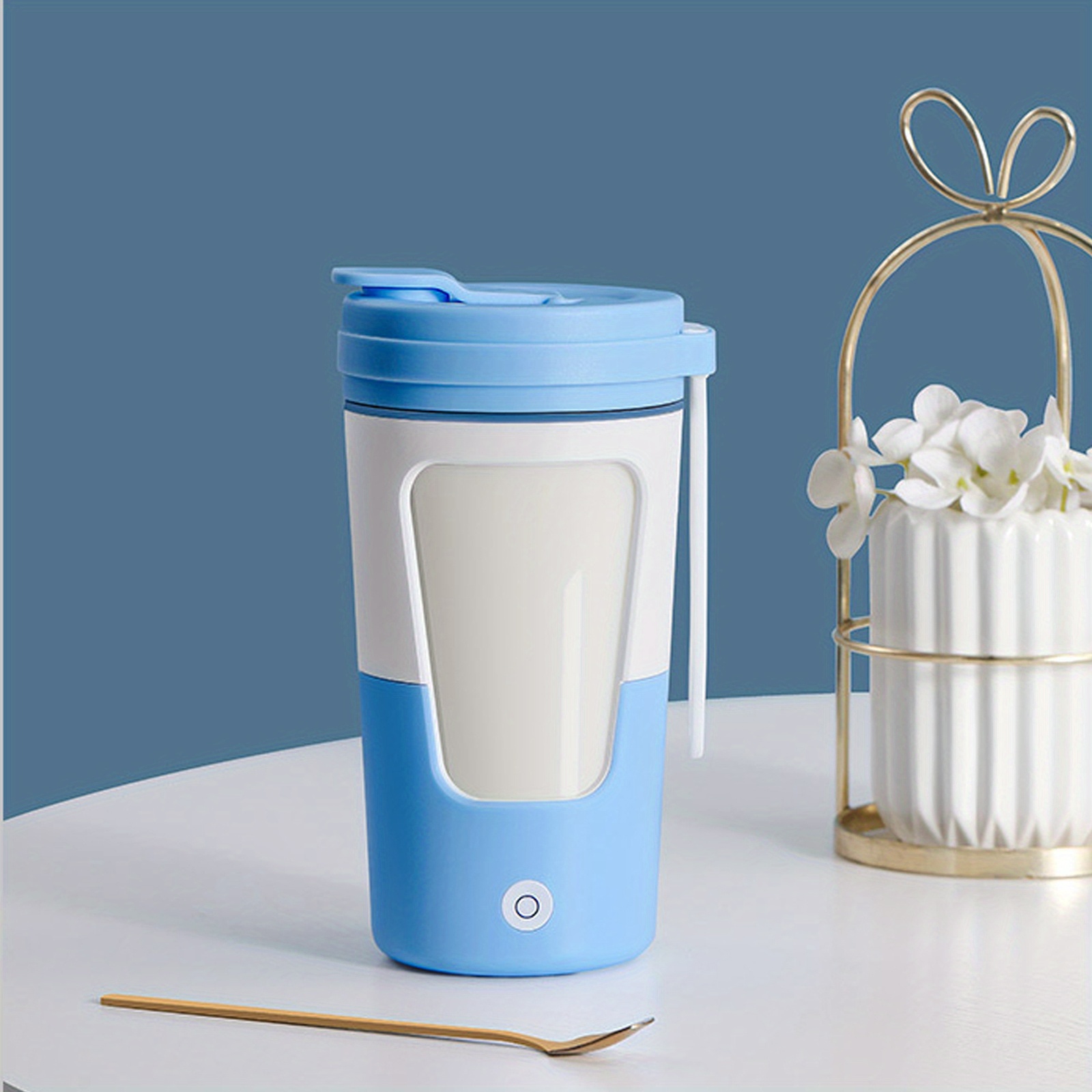 Electric Coffee Stirring Cup Milk Protein Powder Shaker Cup - Temu