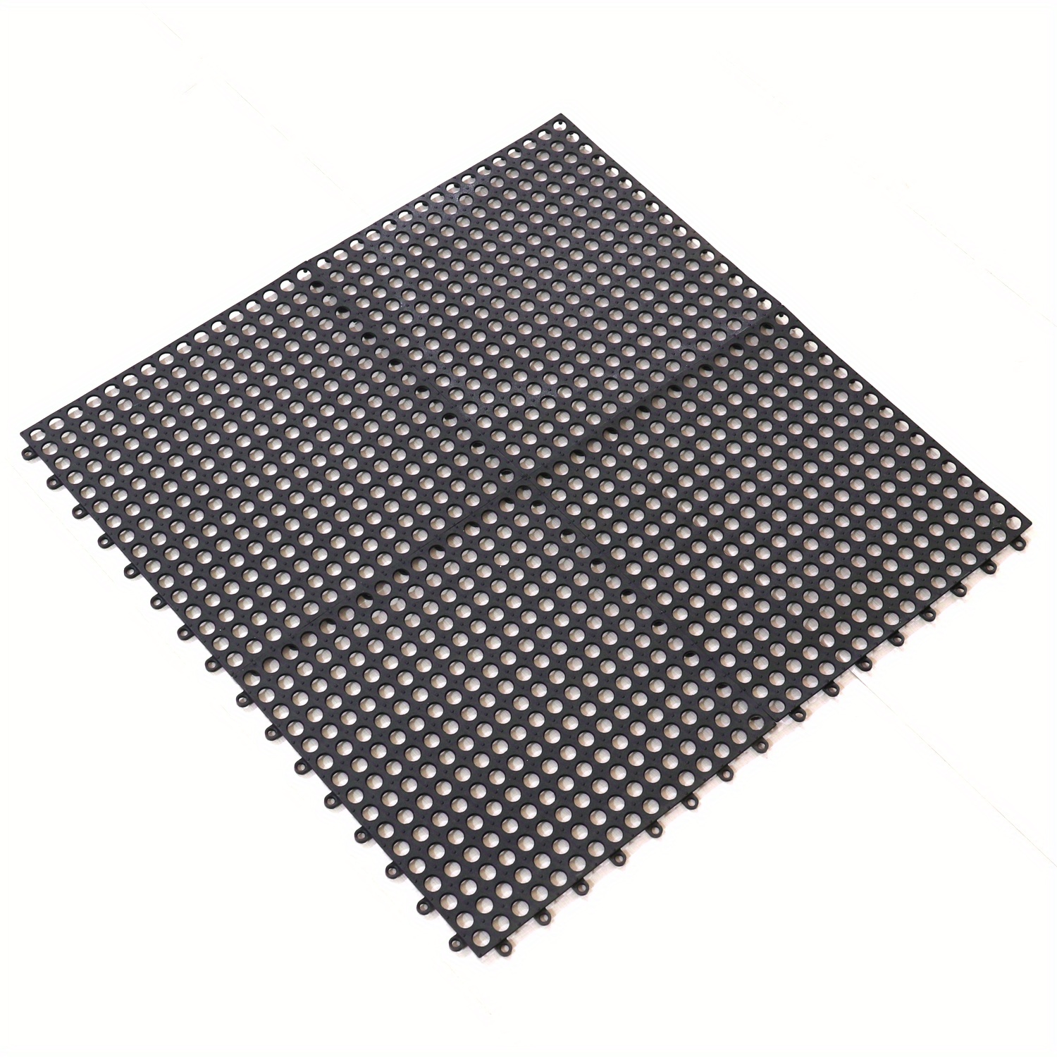 Shower Stall Mat, Waterproof Spliced Bathroom Mats With Drain Holes,  Perfect For Home Bathroom, Bathroom Accessories - Temu