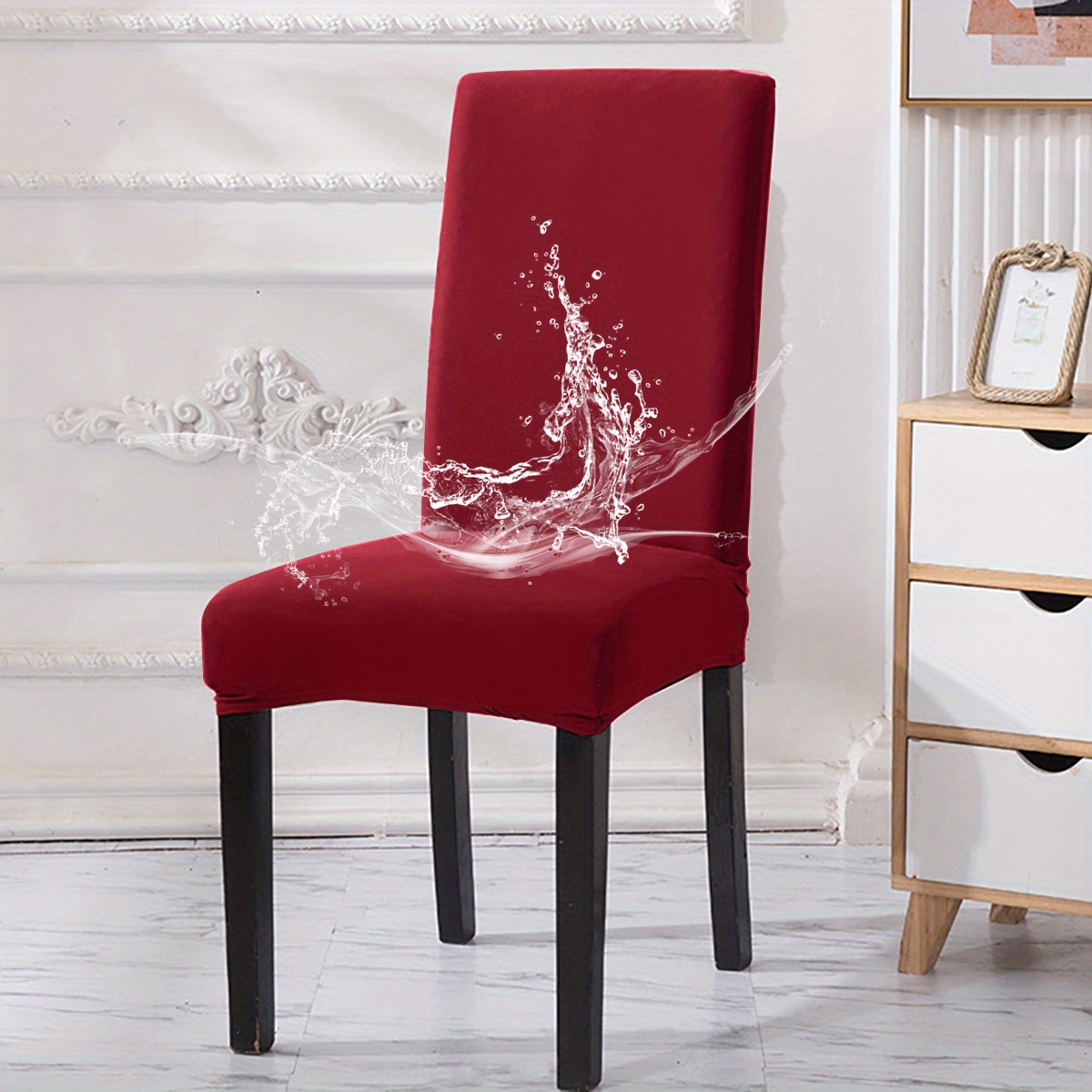 Wasserdichte verstellbare Stuhl bezüge Set Esszimmer Stretch