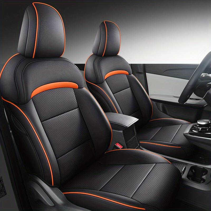 Luxury Leather Car Seat Cover Mg4 2022 Mulan Auto - Temu United Kingdom
