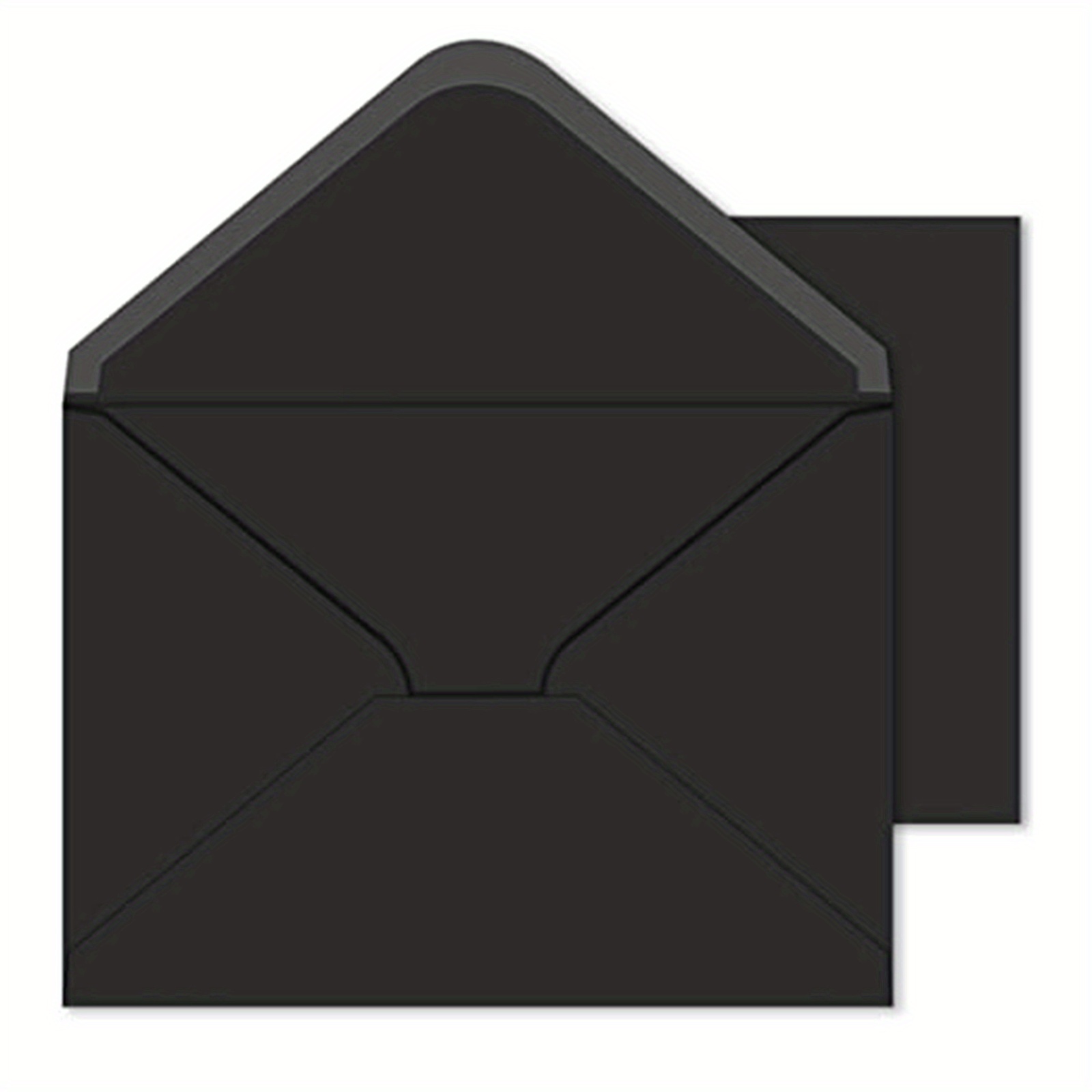 100 Paquet A7 Enveloppes 5 x 7 Carte Enveloppes V Rabat Enveloppes avec Or  Bordure pour Office, Mariage Cadeau Cartes, Invitations, Graduation (Rouge)  