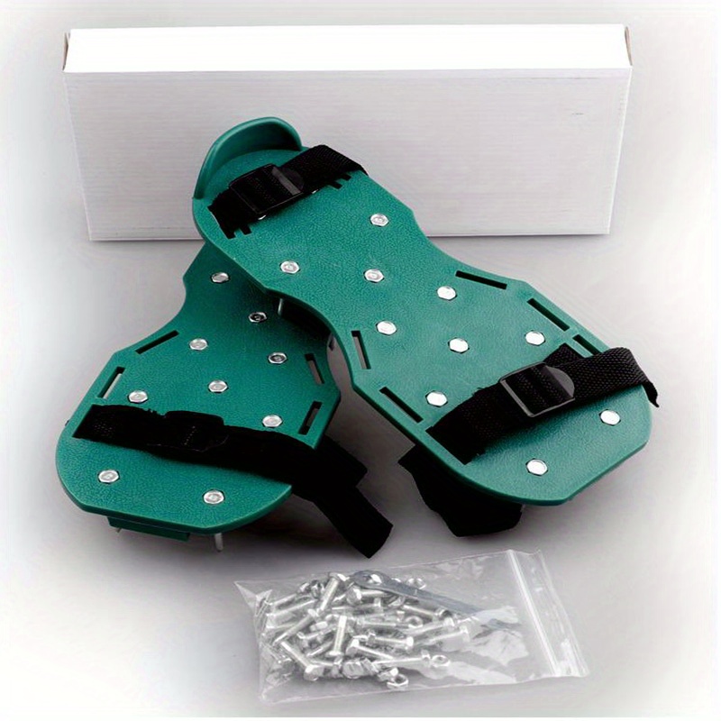 Garden Pine Shoes Grass Pegs Shoes Lawn Inflatable Pine Shoes Self