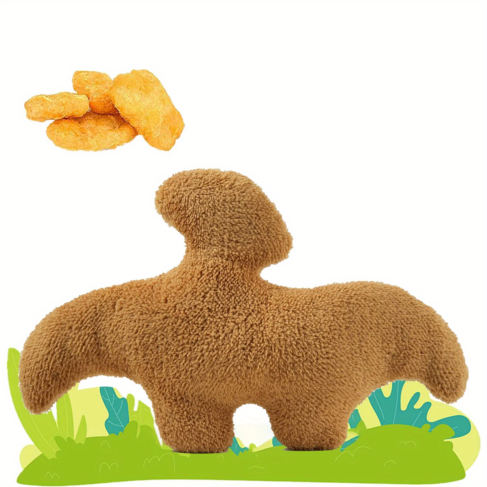 1 Peça, Dino Nugget Plush, 19In/48,26cm Dino Nugget Pillow Stuffed Toy, Dino  Chicken Nuggets Travesseiros Presentes Para Crianças Adultos Namorada  Decorações De Natal, Jogos Educativos Engraçados, Presentes De Festa,  Presentes Infantis, Presentes