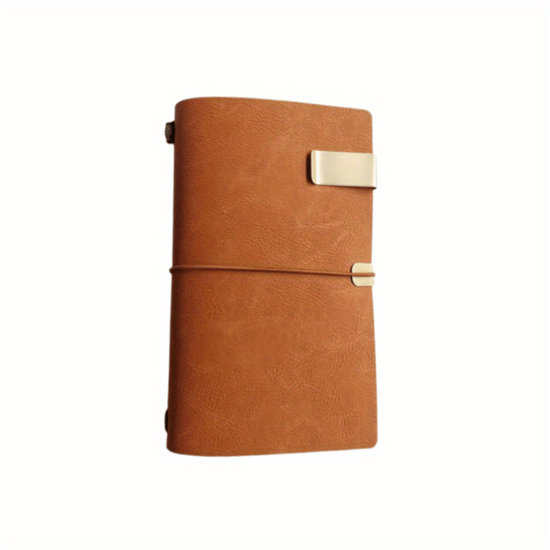 Carnet de notes en cuir vintage marron – LeatherNeo