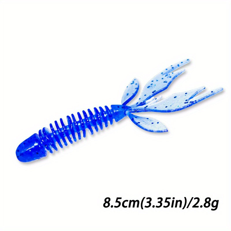 6g/10g Dry Lugworm Fishing Power Lures Sandworm Silicone Real