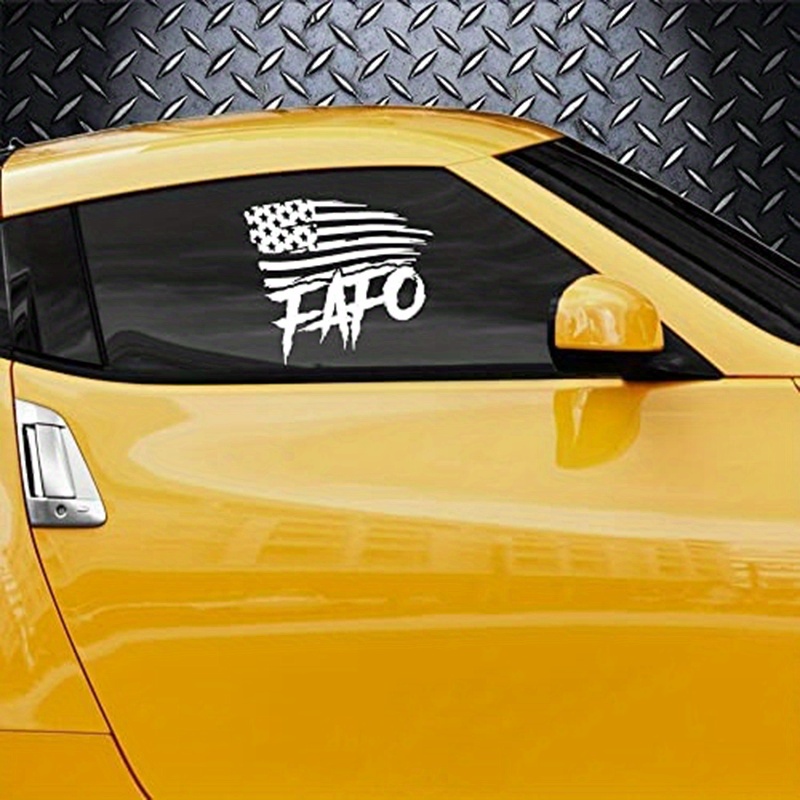 Show Patriotism American Flag Car Pickup Truck Window Decal - Temu