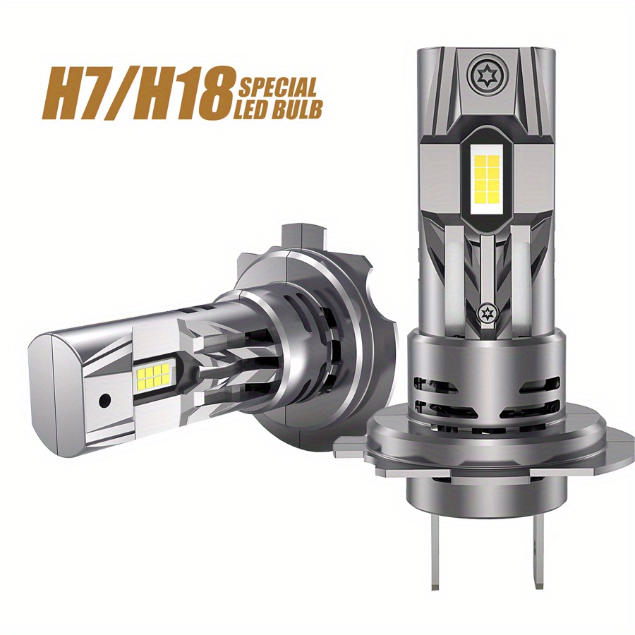 Lampadina LED H7 5400 Lumen,lampadine LED H7 All-in-one Con