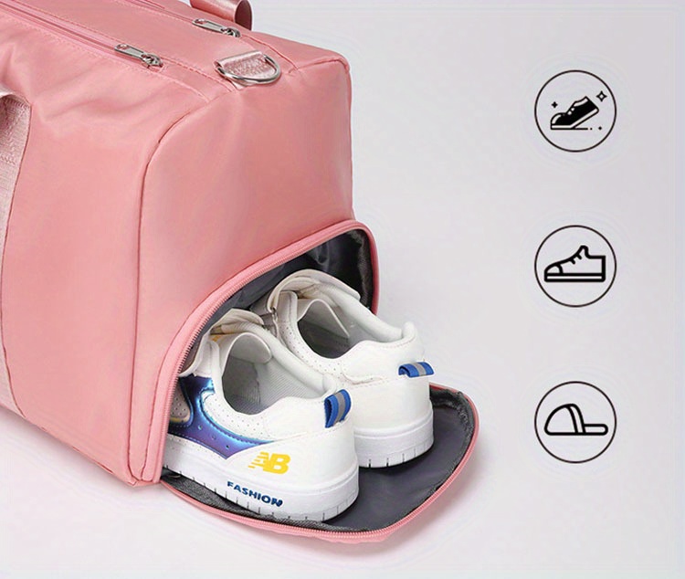 MIER Reisetaschen für Damen Mädchen Gesteppte Sporttasche