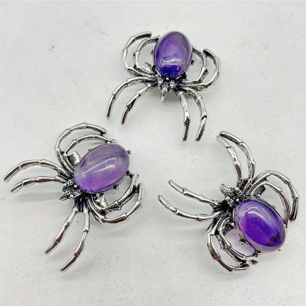 Spider Rhinestone Brooch Women Suit Brooches Pin Jewelry - Temu