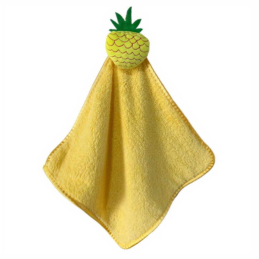 Cute Pineapple Grid Cartoon Hanging Hand Towels - Perfect For Kitchen &  Bathroom! - Temu