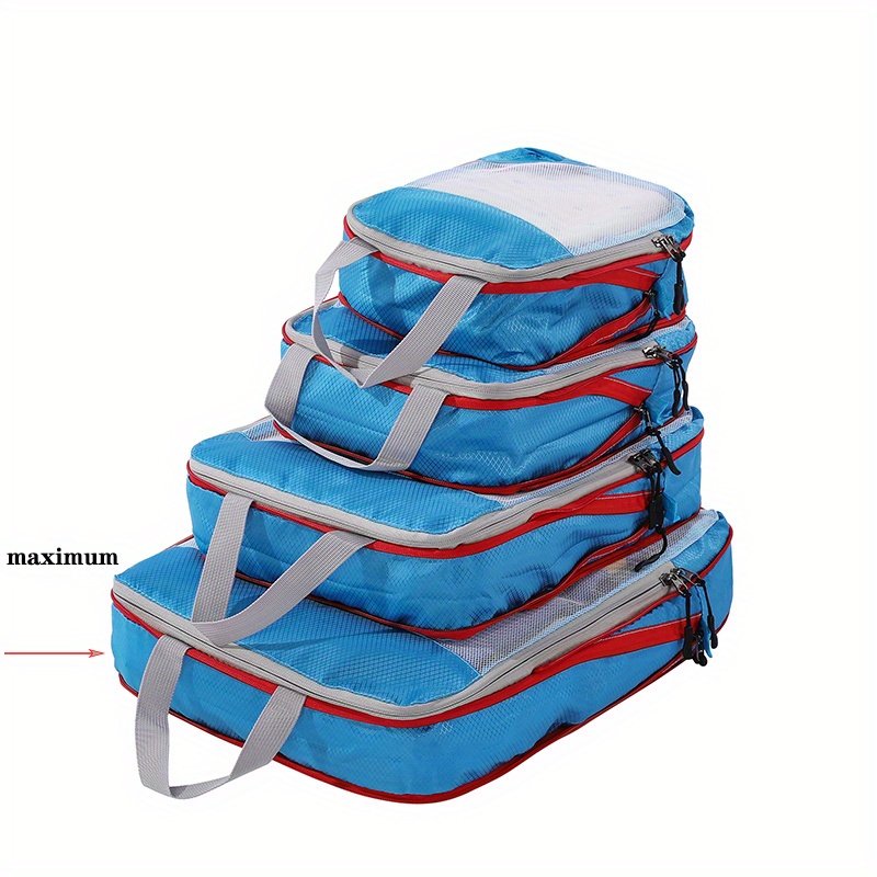 L mesh bag compression storage bag set waterproof, portable