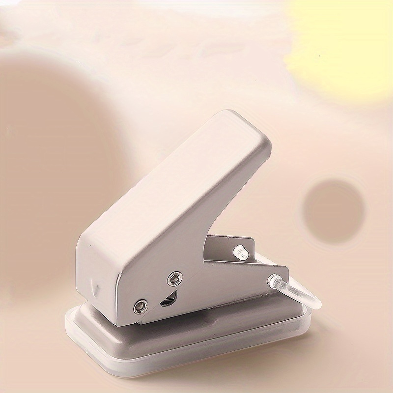 Morandi Single Hole Puncher Ring Hole Cute Binding A4 Paper - Temu