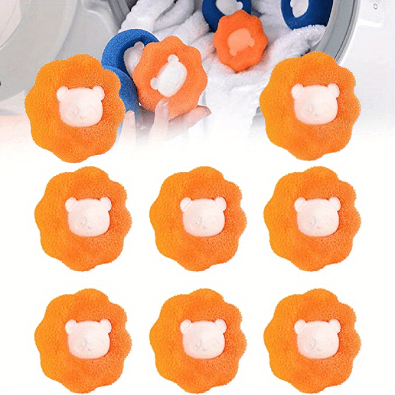 Pet Hair Remover Ball For Washer Machine Reusable Laundry - Temu