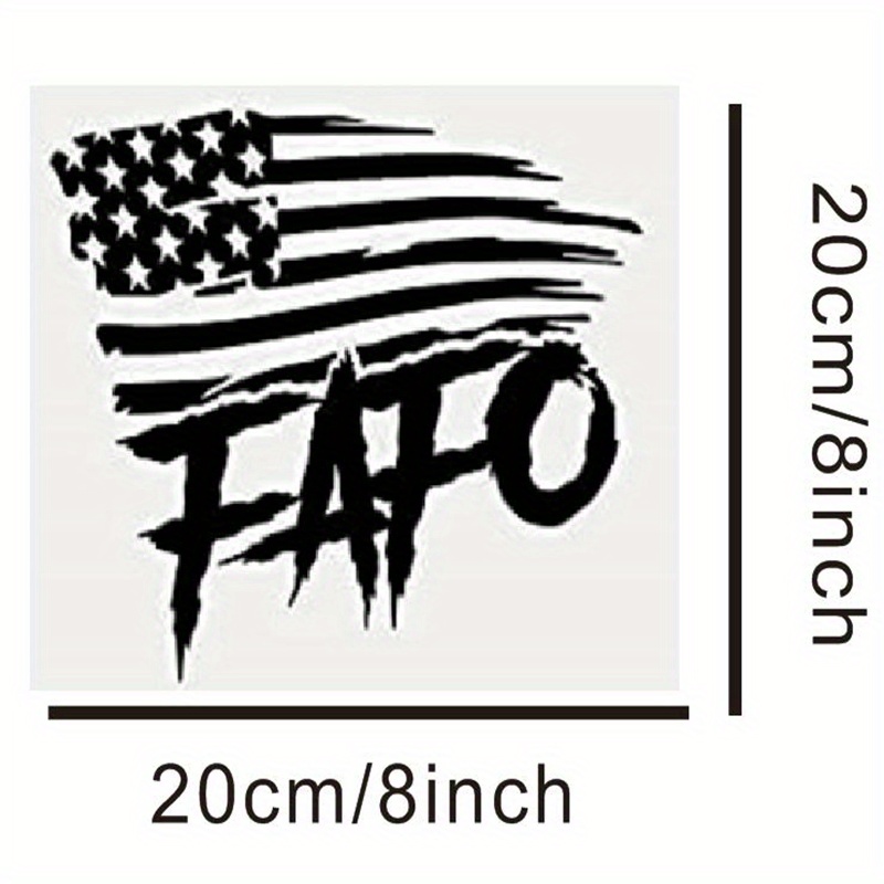 Show Patriotism American Flag Car Pickup Truck Window Decal - Temu