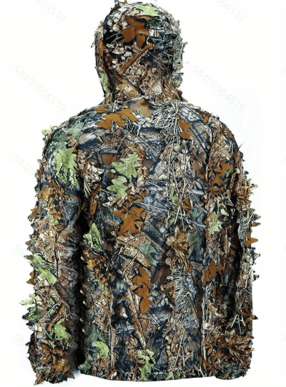 3d Leafy Camouflage Ghillie Suit Parfait Chasse À Dinde Jeux - Temu France