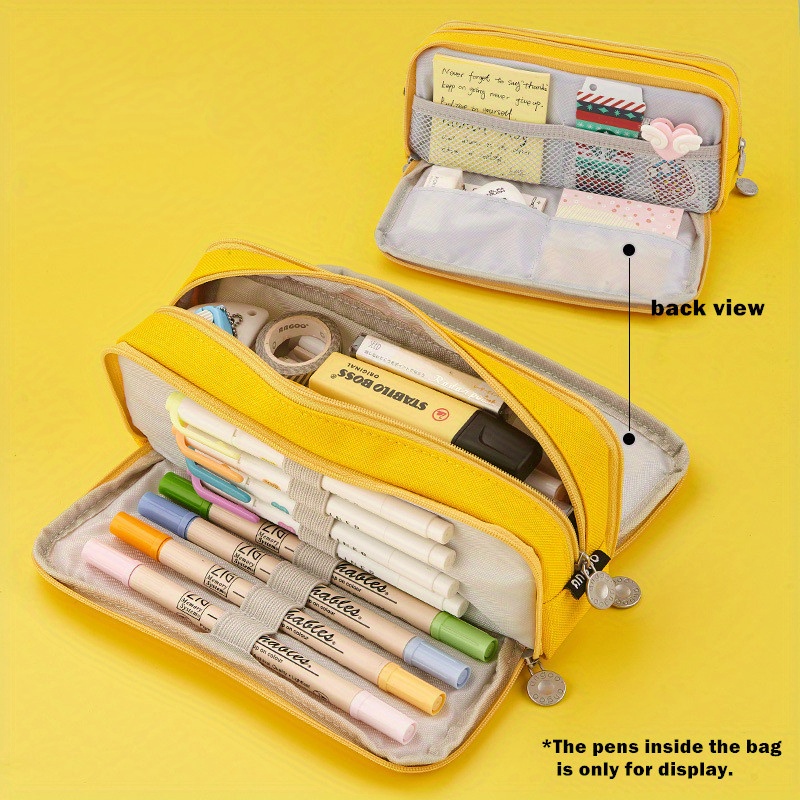 Large Capacity Multifunctional Pencil Case: Creative - Temu