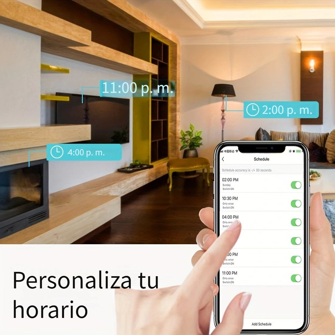 Enchufe y Medidor de Consumo Wifi Bluetooth Vhome M1 10A Compatible Con  Alexa y Google Home