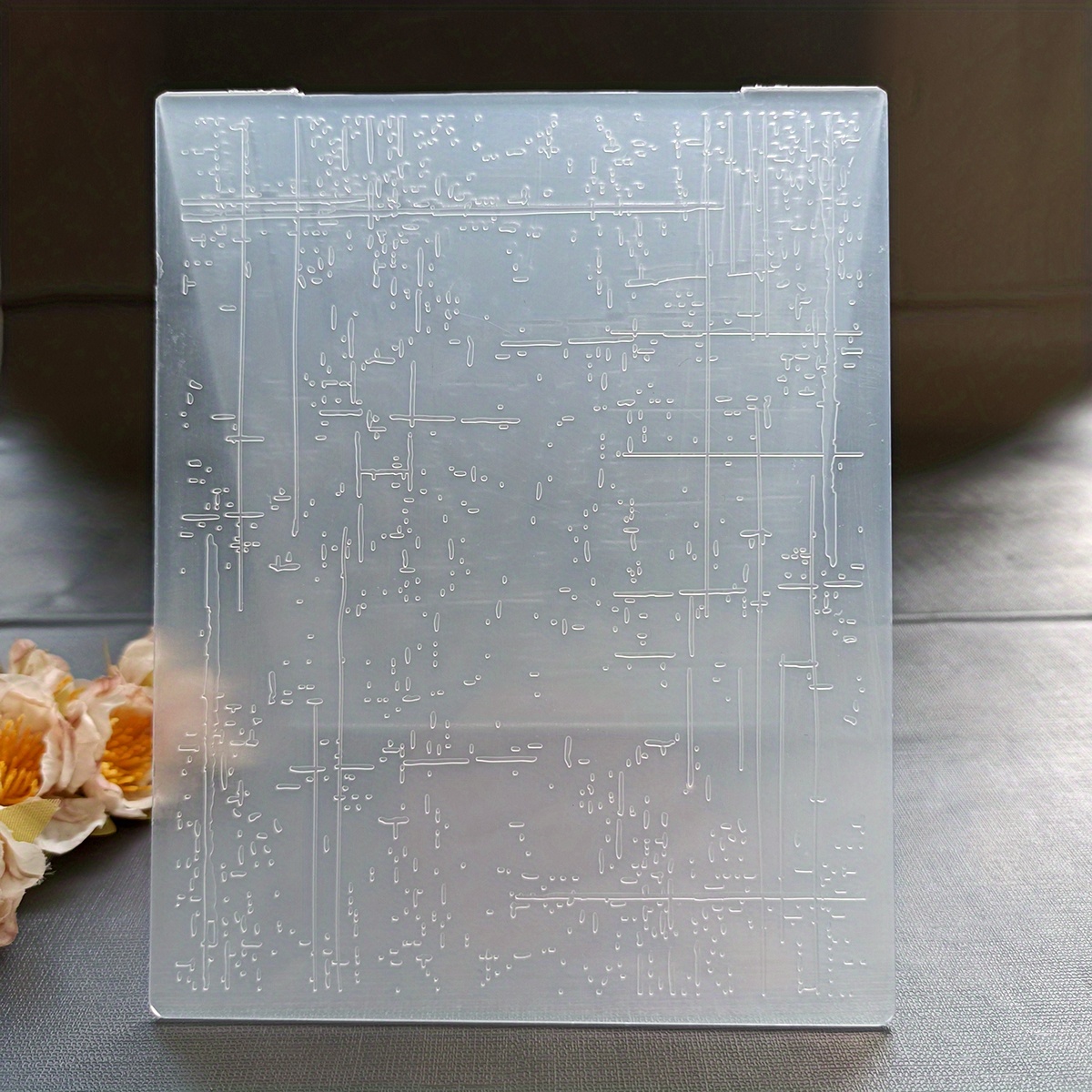 Dot Line/inkjet Embossed Folder Plastic Embossing Folders Temu