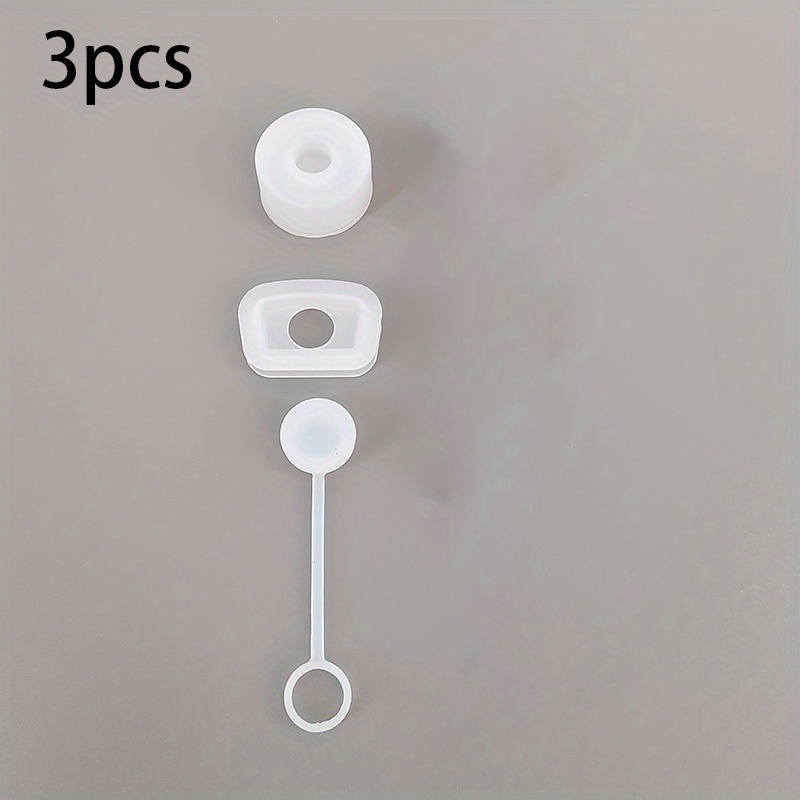 Reusable Silicone Leakproof Straw Plugs Set Stanley - Temu
