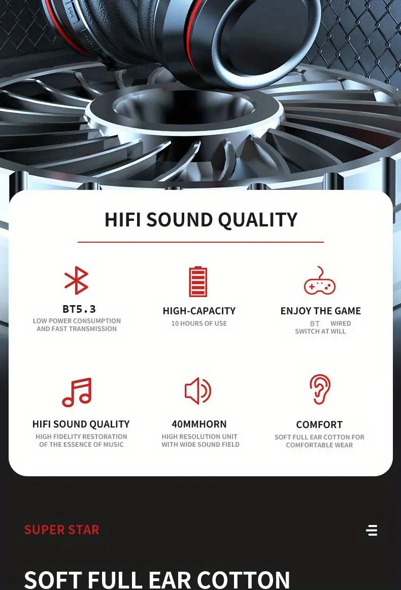 Wireless Headphones Image 2