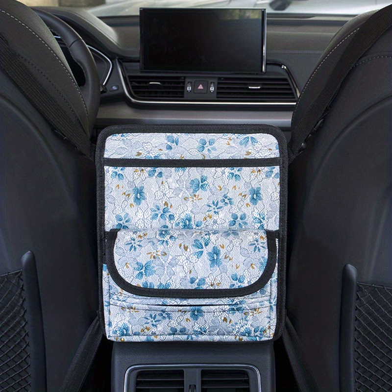 Multifunctional Car Back Seat Car Storage Box Under Seat Storage Box Tissue Box  Auto Back Seat Bag Decoration Accessories