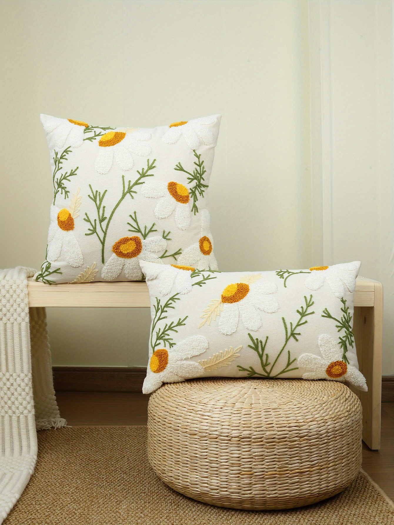 Decorative Lipo Pillow Inserts With 100% Cotton Cover - Temu