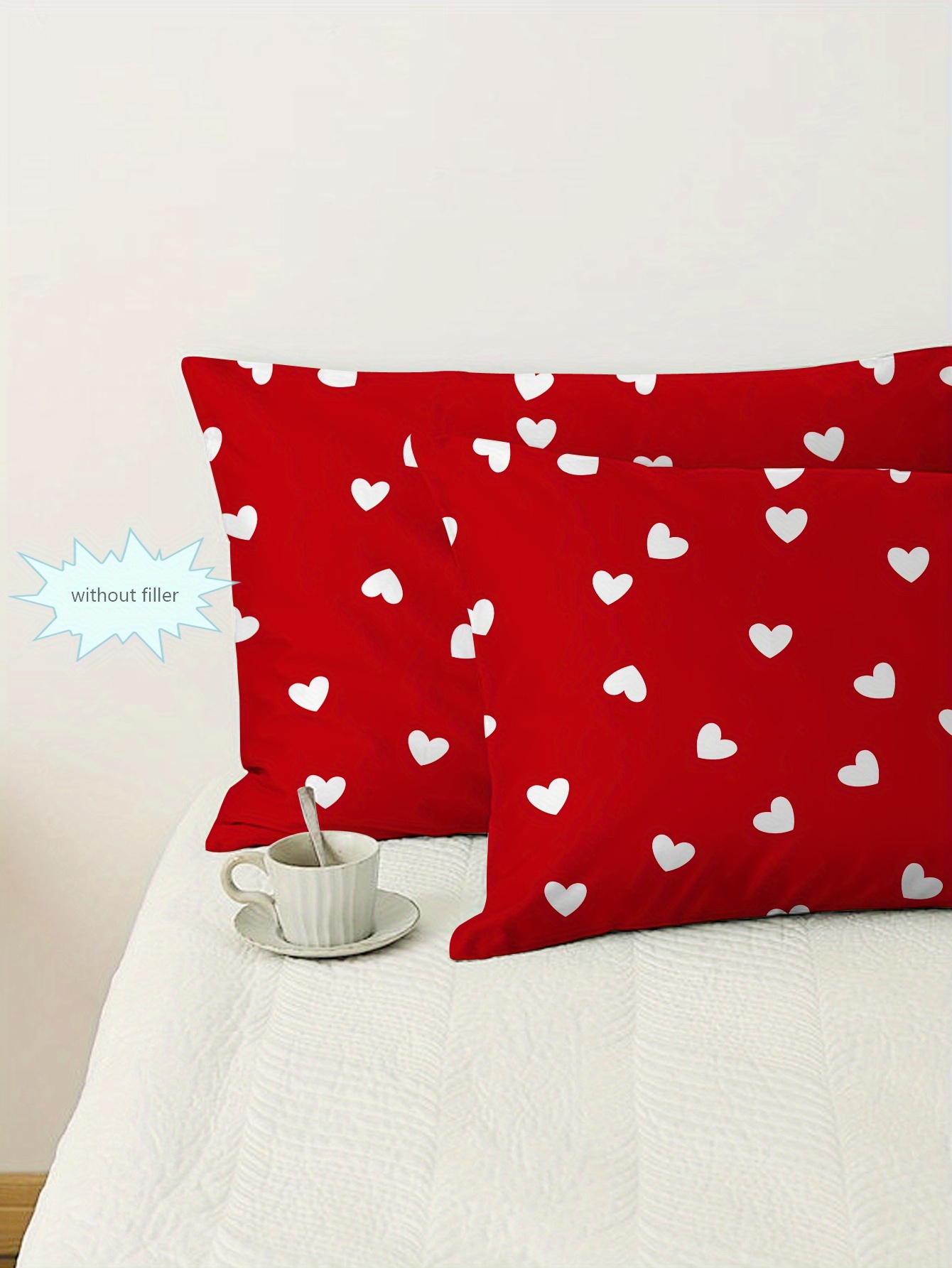 2pcs modern   pillowcase   decoration and home bedding supply with fabric core details 1