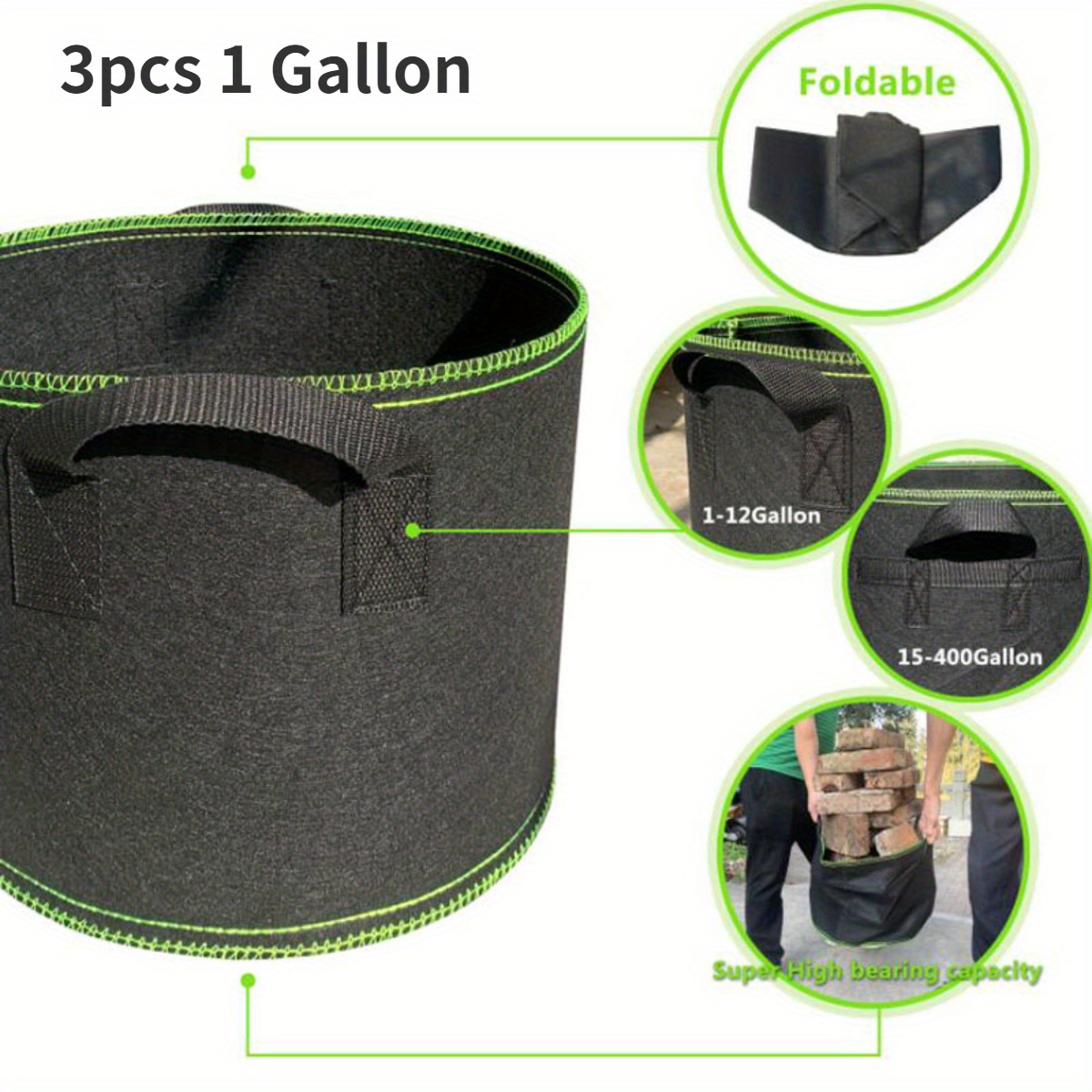 Perfect 5 Gallon Small Nursery Pots Regular Planter Grow Bag for Nursery -  China Grow Bags and Nursery Pots price