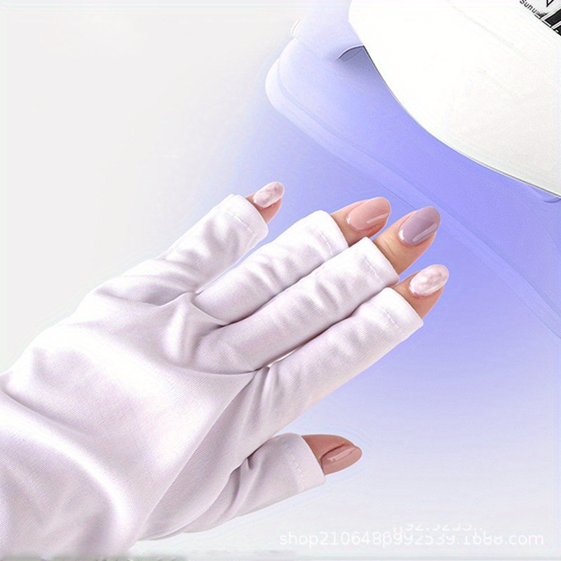 UV Gloves,Sun Protection Gloves Fingerless Anti UV Light Gloves
