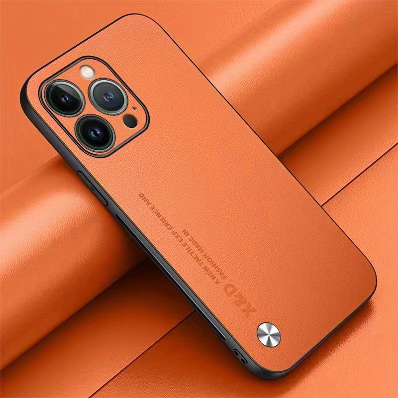 HERMES Plain Leather iPhone 8 iPhone 8 Plus iPhone X iPhone XS