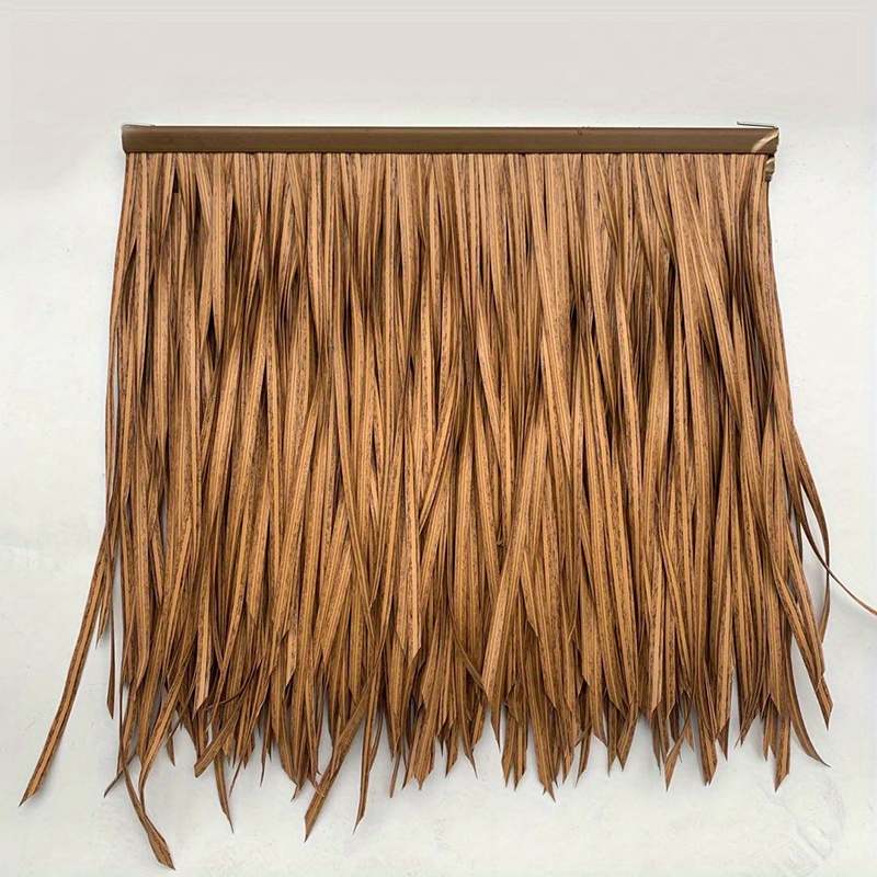 Custom-made thatched roof plastic straw tile Chinese pavilion fake