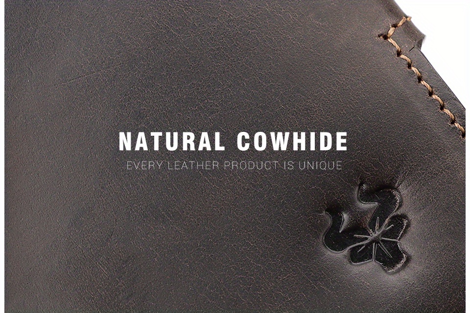 Paul Foreign Trade Oil Wax Crazy Horse Cowhide Coin Pocket Automatic Card RFID Metal Card Box Leather Card Bag