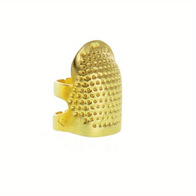 1pc Vintage Sewing Thimble Stainless Steel Finger Protector For Quilting &  Hand Sewing