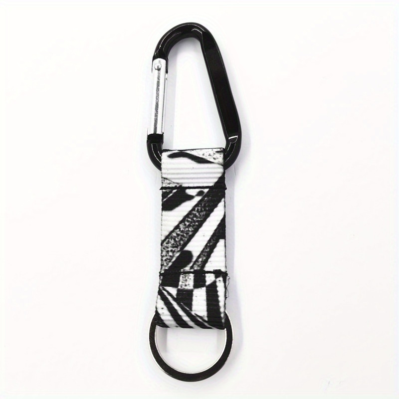 Colorful Keychain With D shaped Carabiner For Keys Backpacks - Temu