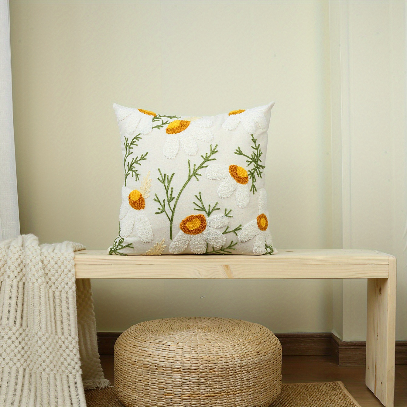 Botanical pillow outlet covers