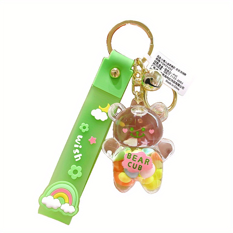 Kawaii Cute Chubby Bear Quicksand Keychain – The Kawaii Shoppu