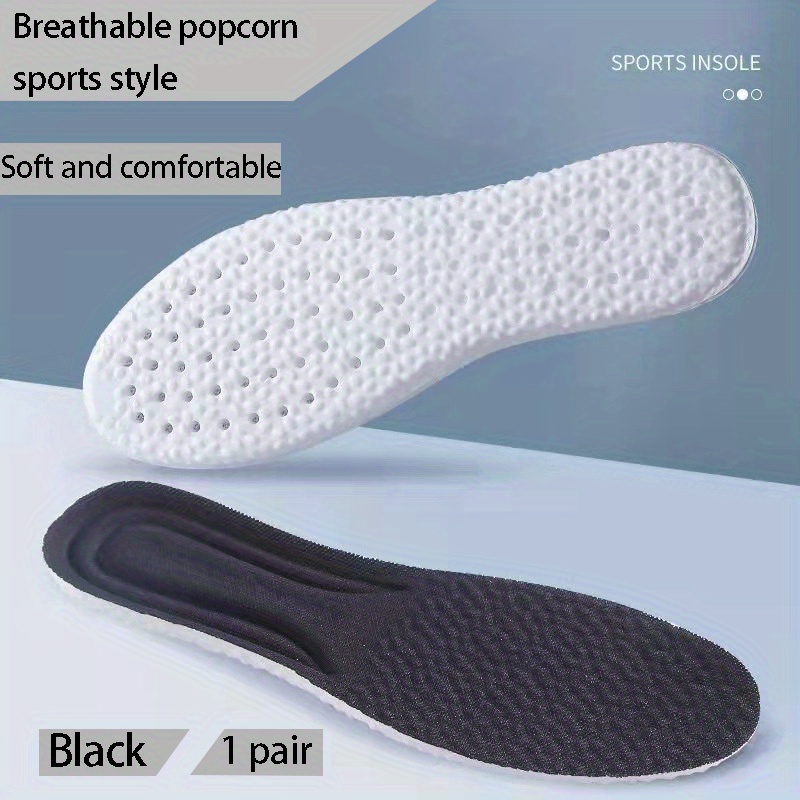 New Memory Foam Sport Insoles For Shoes Sole Cushion Running Comfortable And Breathable