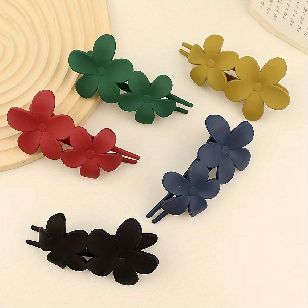 Frosted Butterfly Hair Clip Duck Billed Clip Simple Style Temu Australia
