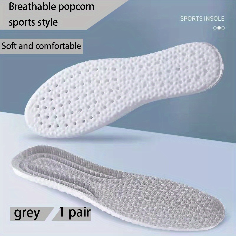 New Memory Foam Sport Insoles For Shoes Sole Cushion Running Comfortable And Breathable