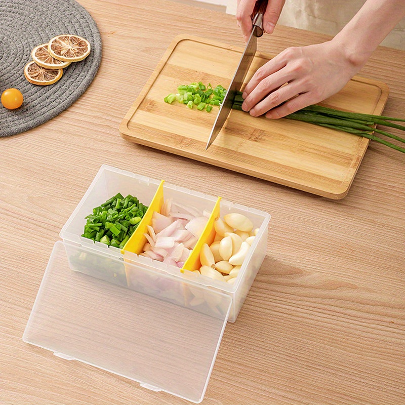 1/ Transparent Spice Storage Box, Clear Plastic Spice Storage Container  With Flip Top Lid, Leak-proof Food Storage Container For Pepper Powder  Chili Sauces, Dust-proof And Moisture-proof Seasoning Box, Kitchen  Accessories - Temu