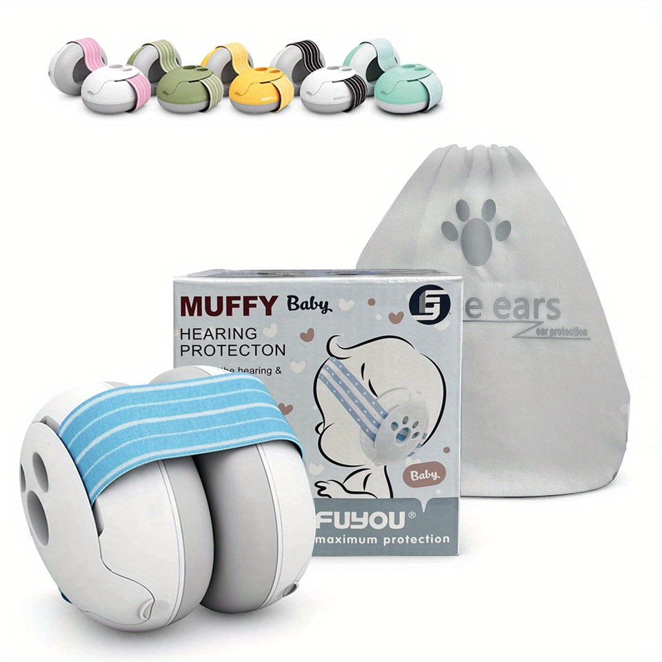 Muffy Baby: Cuffia Antirumore per bambini da 0 a 24 mesi.