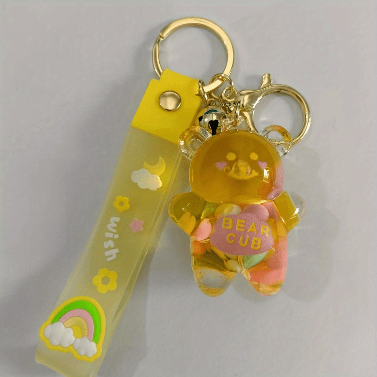 Kawaii Cute Chubby Bear Quicksand Keychain – The Kawaii Shoppu