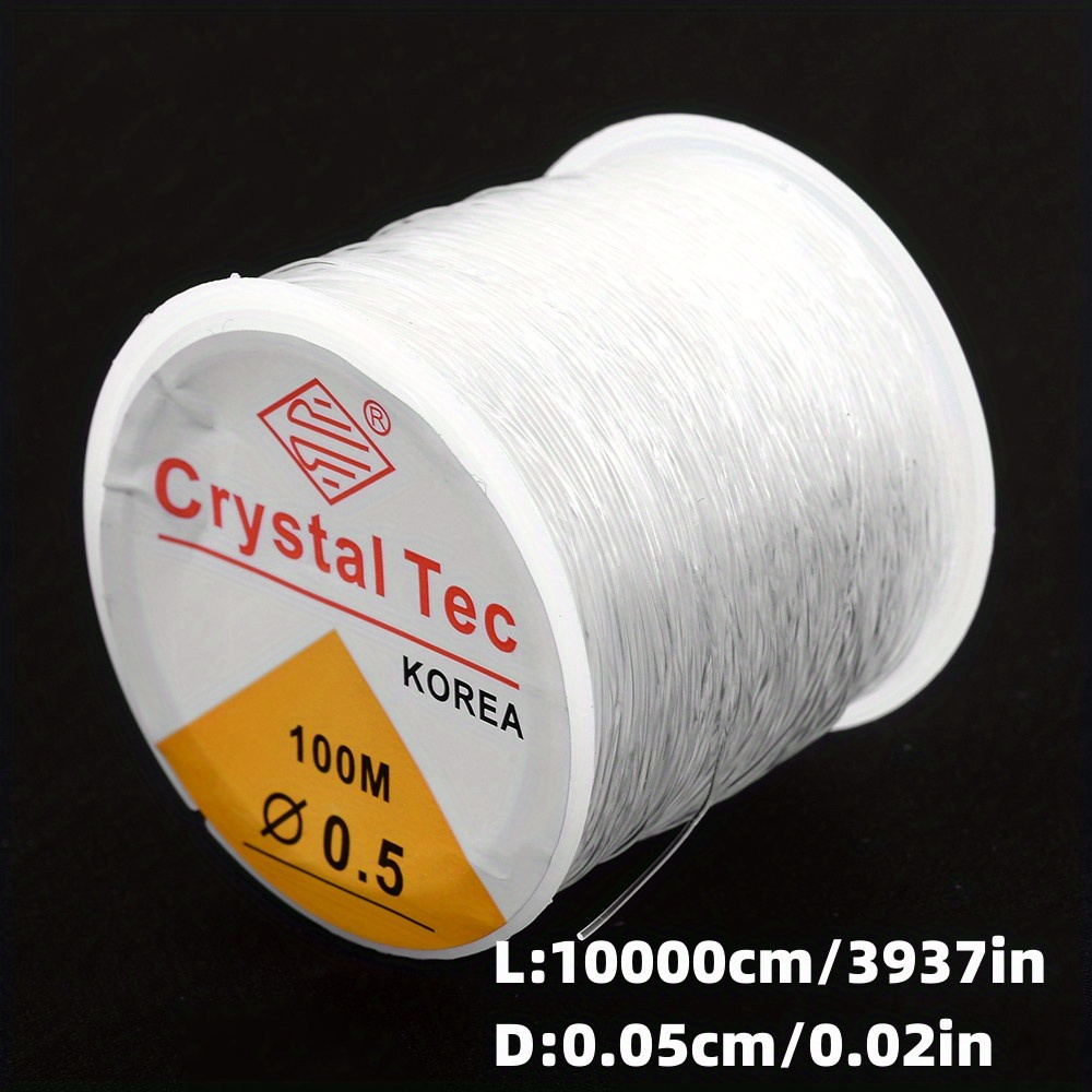 Colorful Crystal Elastic Cord High elastic String Stretchy - Temu
