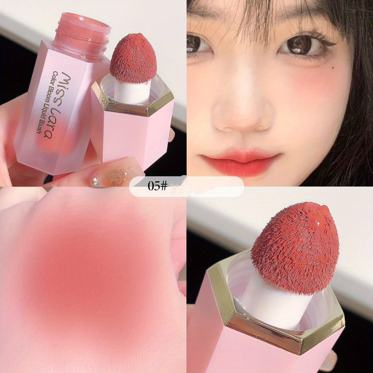 Long Lasting Liquid Blush Soft Creamy Matte Natural Shades