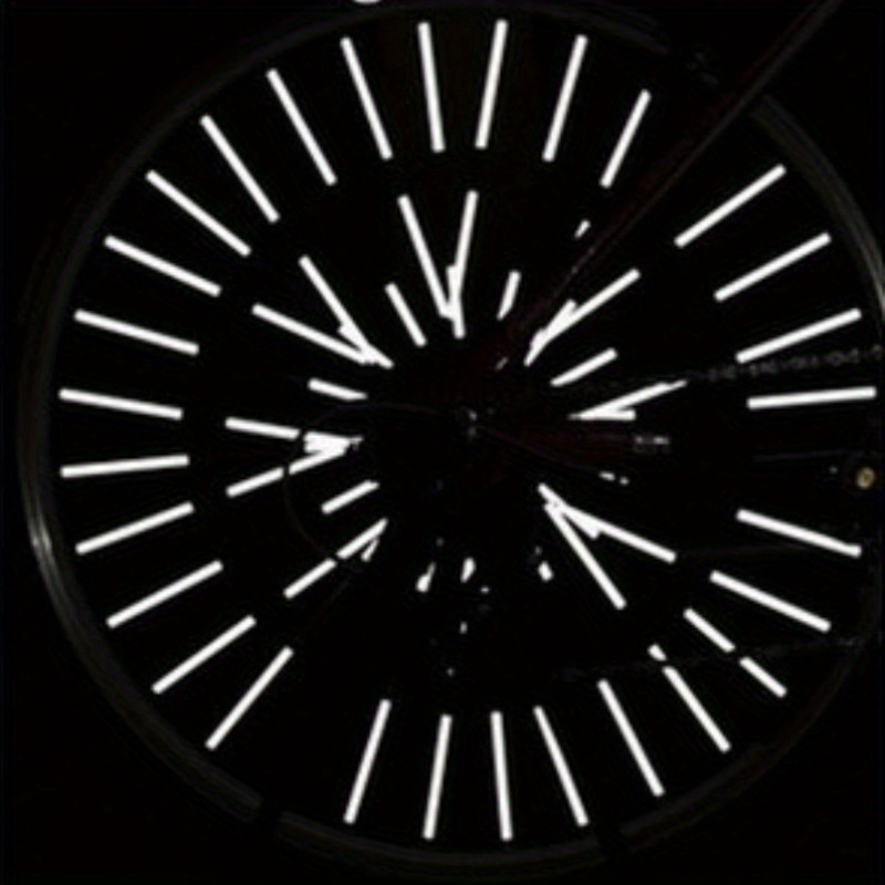 36 Stück 360 grad sichtbarkeit Fahrrad speichenreflektoren - Temu